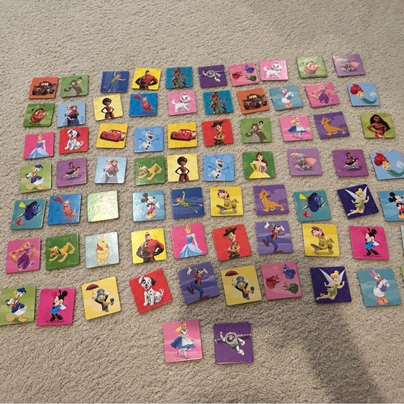 Disney Matching Game with Blue and Red Accents - Picture 4 of 4